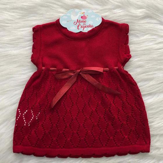 Vestido Bebê Maternidade Infantil Materninho Menina Menor preço em Vestido Bebê Maternidade Infantil Materninho Menina