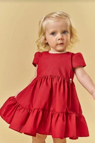 Imagem de Vestido Bebê Vermelho