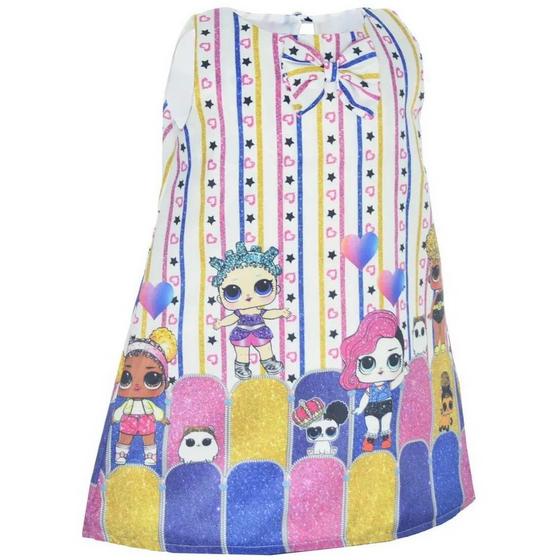 Imagem de Vestido Bonecas Lol Surprise Glíter - Trapézio Tubinho