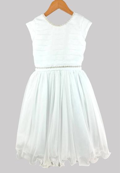 Imagem de Vestido Branco Infantil Festa