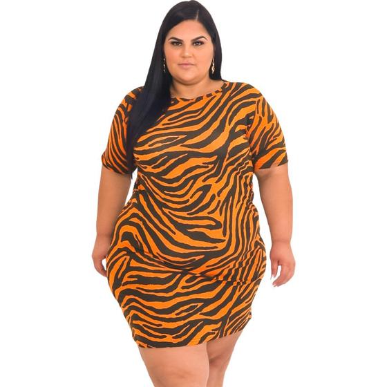 Imagem de Vestido Camisão Plus Size -  G1, G2, G3