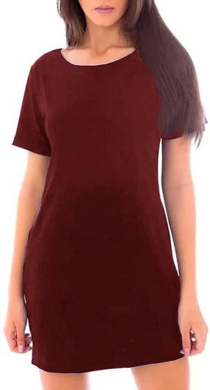 Imagem de Vestido Camisetão Feminino Mulheres Alta Qualidade Super Estiloso