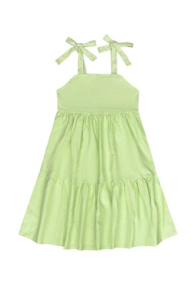 Imagem de Vestido com Alças em Tecido para Menina Guloseima