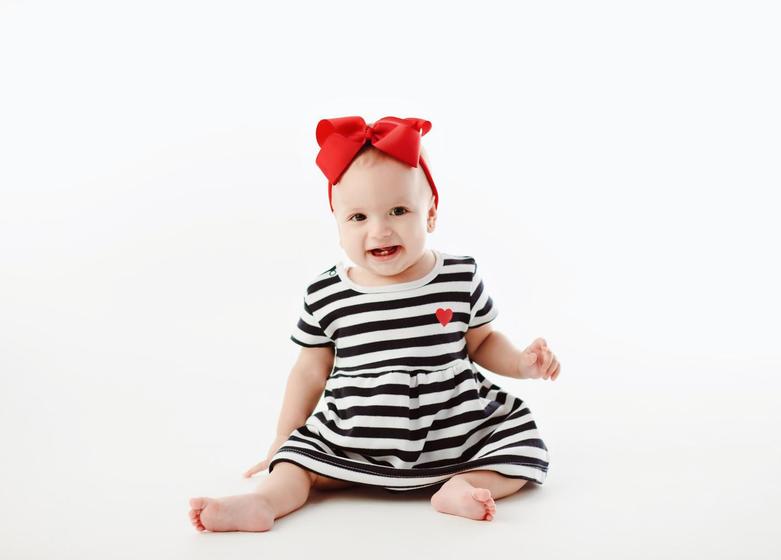 Imagem de Vestido com calcinha Bebê Menina 100% algodão - Luhiluka
