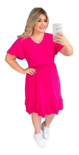 Imagem de Vestido Com Lastex E Babado