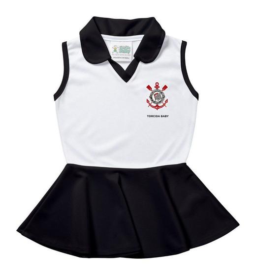 Imagem de Vestido Corinthians Polo BeBê