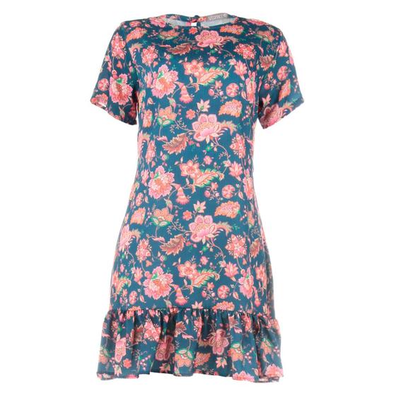 Imagem de Vestido Crepe com Babado Floral