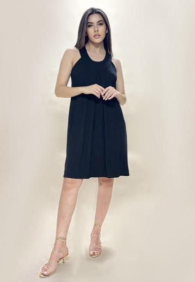 Imagem de Vestido Curto Basic Preto