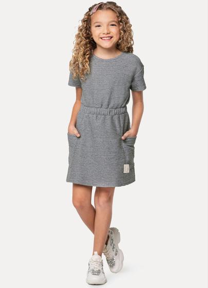 Imagem de Vestido Curto Infantil Carinhoso 4 ao 8 Ref. 98205