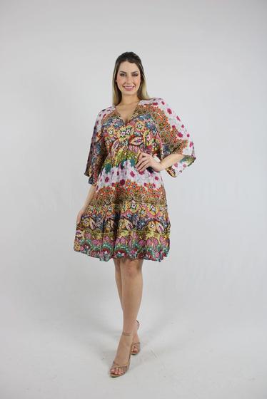 Imagem de Vestido curto jardim de flores SD-26445