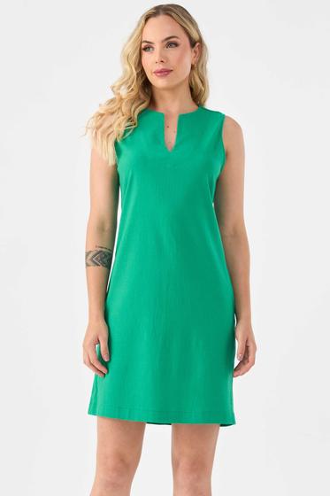 Imagem de Vestido Curto PKS Linho Verde