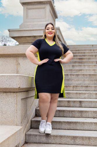 Vestido Curto Vestido Listra Lateral Vestido Com Listra Na Lateral