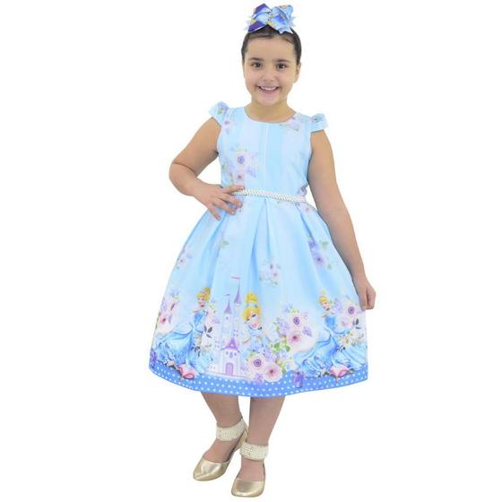 Imagem de Vestido da Cinderela Luxo - Infantil