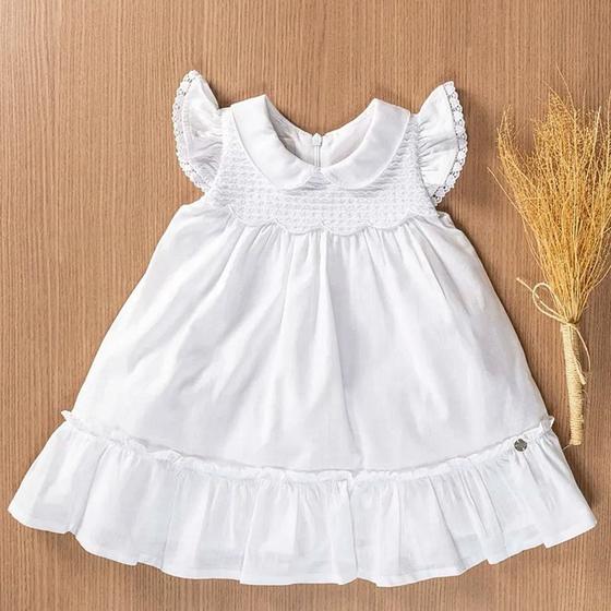 Imagem de Vestido de Batizado Anjos Baby