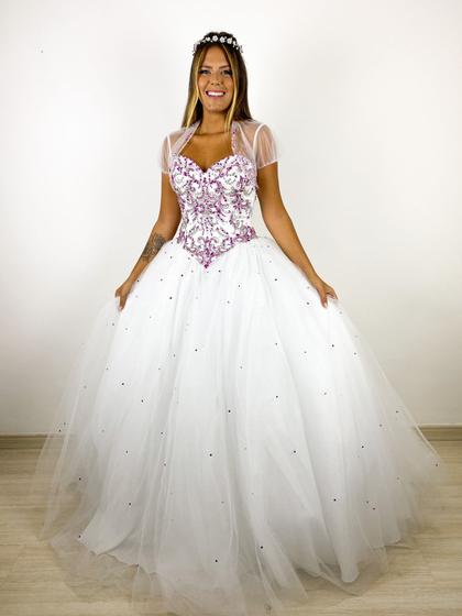 Vestido Branco Curto Para Festa De 15 Anos Vestido 15 Anos