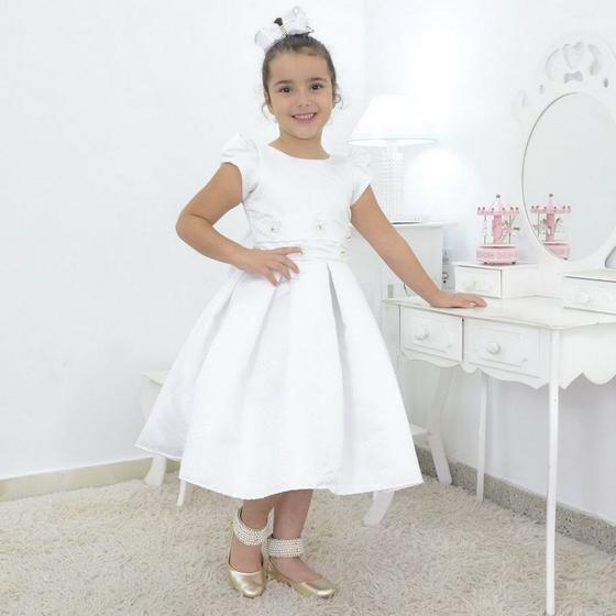 Imagem de Vestido de Formatura Infantil Varias Cores - Daminha