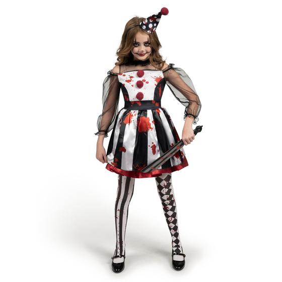 Imagem de Vestido de Halloween Costume Spooktacular Creations Girls Clown