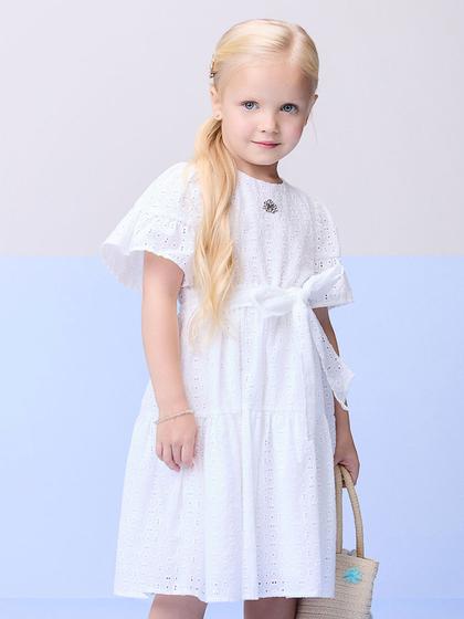 Imagem de Vestido de laise branco (momi)