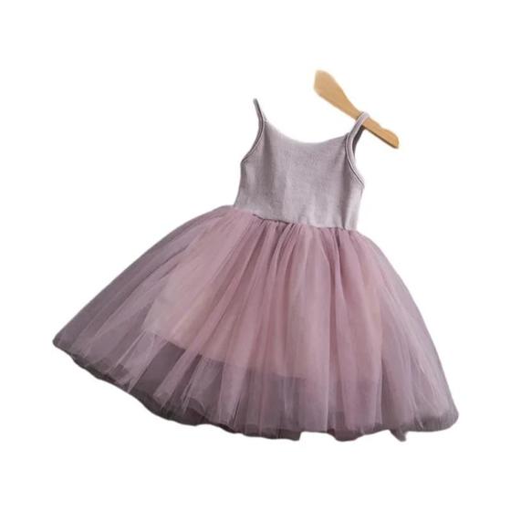 Imagem de Vestido de Princesa com Babado Polka Dot para Meninas - Ideal para Verão, Aniversário, Casamento e Festas