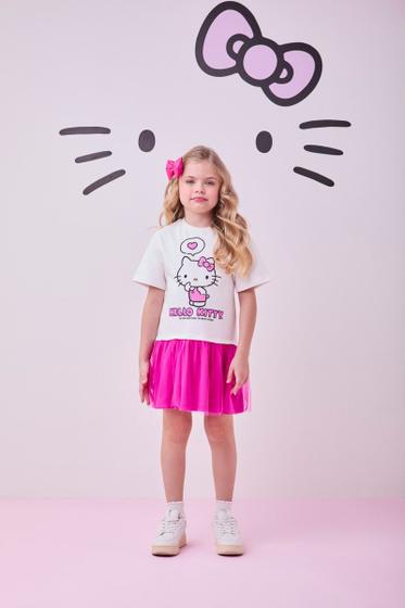 Imagem de Vestido de tule hello kitty momi