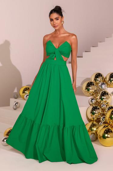 Imagem de Vestido Dot Clothing Longo Penelópe TQC Verde