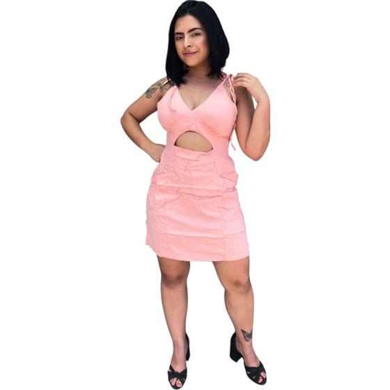Imagem de Vestido Duna Alcinha Com Bojo Costas Com Elastico