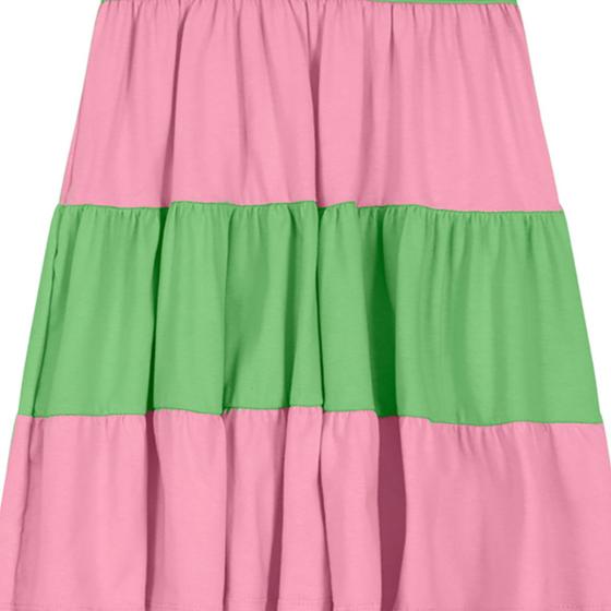 Imagem de Vestido Em Malha Infantil Menina Brandili Rosa