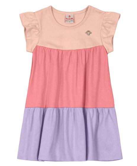 Imagem de Vestido em malha infantil menina BRANDILI