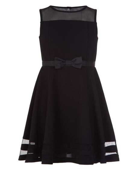 Imagem de Vestido Feminino Calvin Klein Preto - Sem Mangas, Fit Flare, Tamanho 16