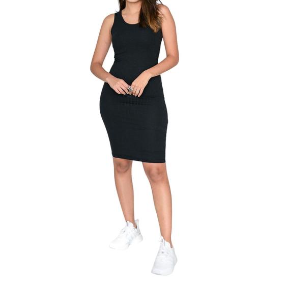 Imagem de Vestido Feminino LZT Ribana Preto - 6061