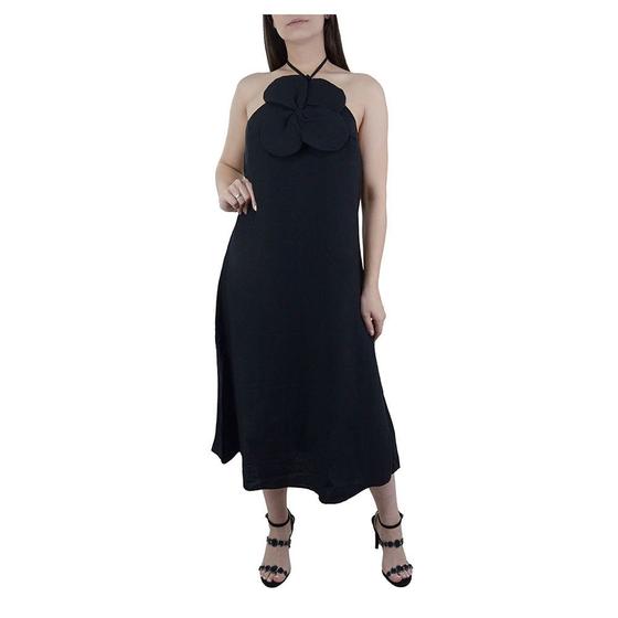 Imagem de Vestido Feminino Parado no Ar Curto Flower Preto - 720800