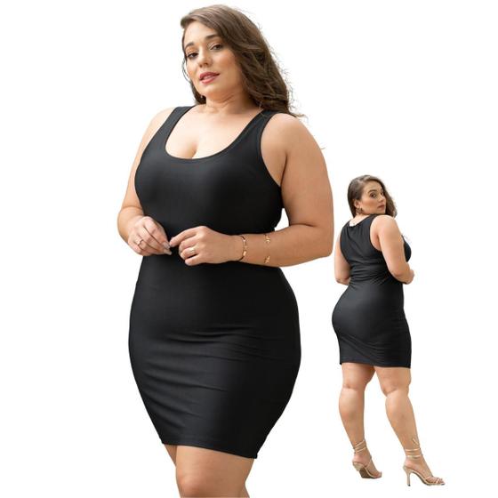 Imagem de Vestido Feminino Tubinho  Plus Size (Disponível do G1 ao G4)