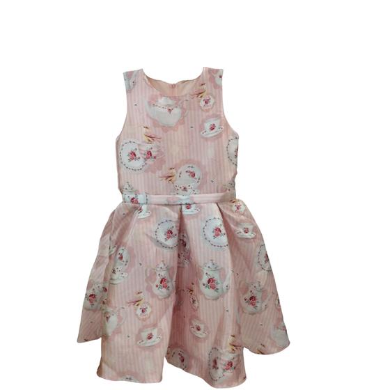 Imagem de Vestido Festa Luxo Infantil Petit Cherie Rosa  tam 14