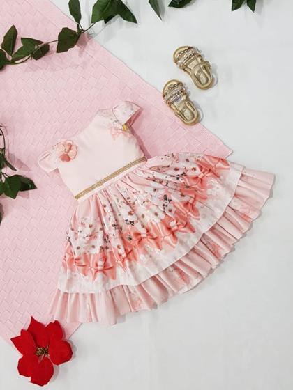 Imagem de Vestido Florido Infantil Verão