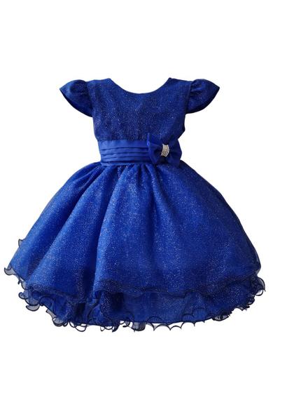 Vestido Azul Royal Com Glitter Vestido Azul Royal Formatura