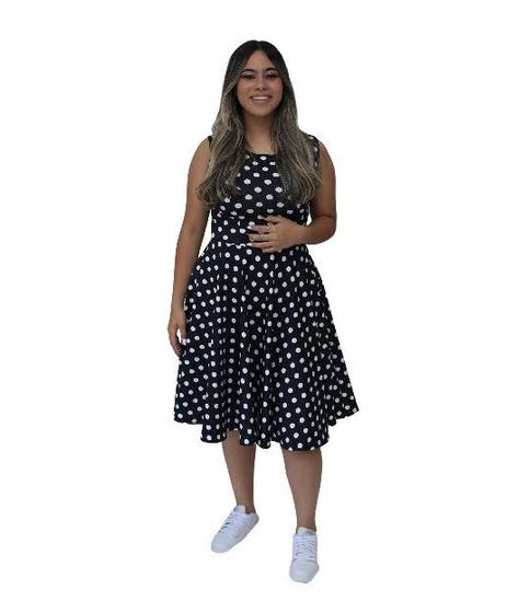 Vestido De Bolinha Com Tênis Vestido Midi Vestido Longo Tenis
