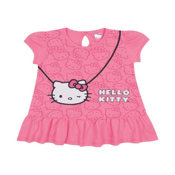 Imagem de vestido hello kitty infantil bebê algodão 