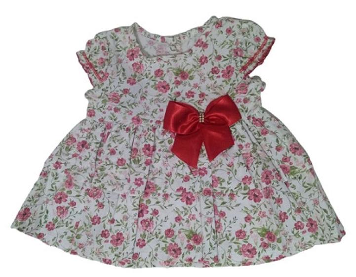 Imagem de Vestido infantil Babado Duplo e Manga Princesa