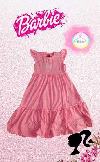 Imagem de Vestido Infantil Barbie - Rosa