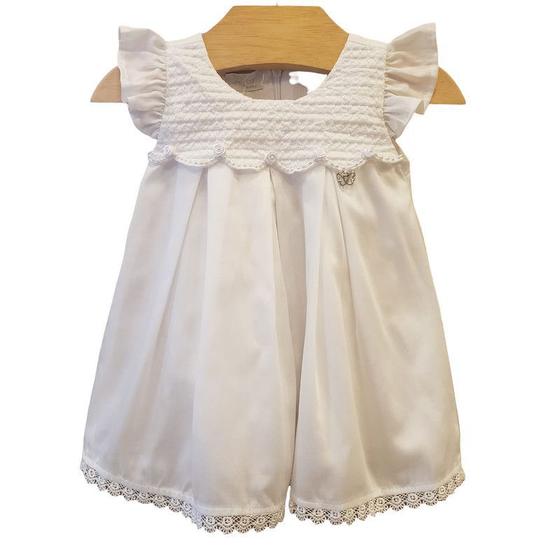 Imagem de Vestido Infantil Bebê Festa Batizado Casamento Ref 213297