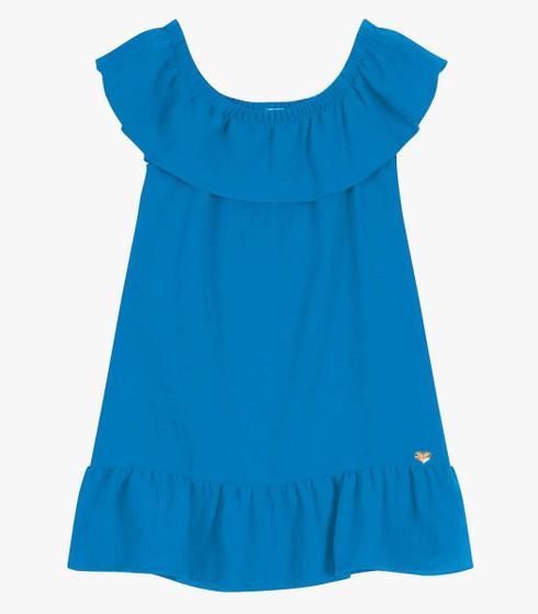 Imagem de Vestido Infantil Ciganinha Com Babados Trick Nick