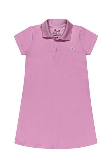 Imagem de Vestido Infantil Curto 'Polo Básico Life Color'