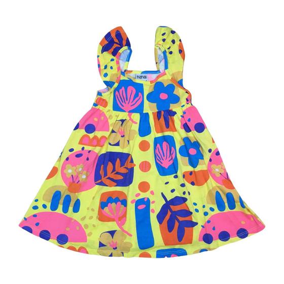 Imagem de Vestido infantil de alça menina Nanai verão