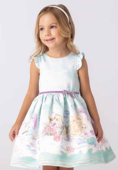 Vestido Infantil de Festa Verde e Lilás Sereia Petit Cherie - 11.15.31276 - 1 ano Menor preço em Vestido Infantil de Festa Verde e Lilás Sereia Petit Cherie - 11.15.31276 - 1 ano