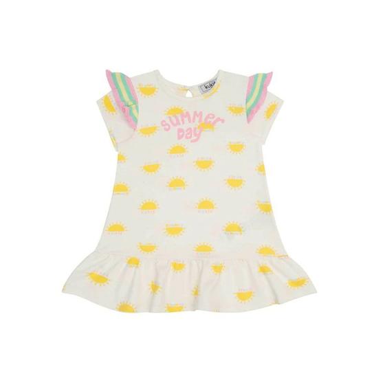 Imagem de Vestido Infantil em Suedine Rotativo Solzinho Kukiê