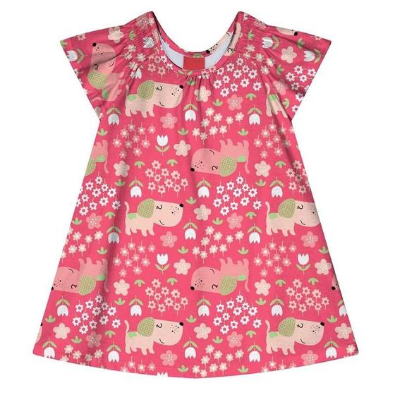 Imagem de Vestido infantil - feminino - tamanho p ao g 1000690 - kyly 