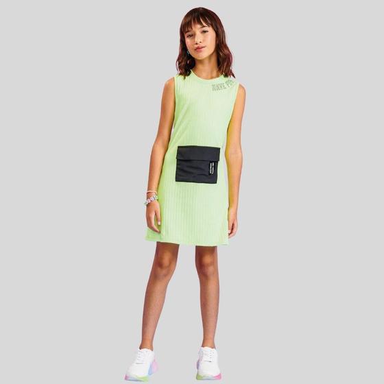 Imagem de Vestido Infantil Feminino Vic&Vicky Neon