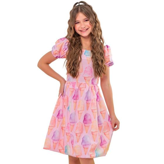 Imagem de Vestido Infantil Festa Blogueirinha