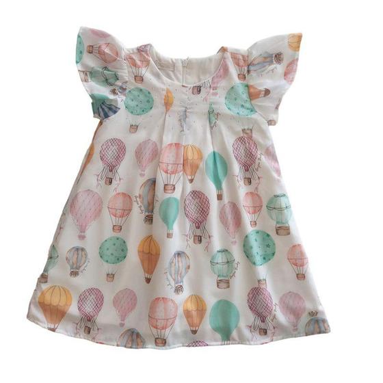 Imagem de Vestido Infantil Festa Chic Crepe Luxo Balão 233449 - Anjos Baby