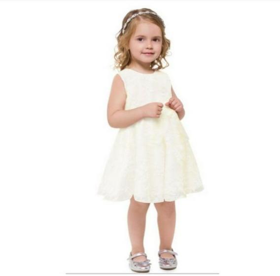 Vestido Infantil Festa Verão Milon / Tamanho M Menor preço em Vestido Infantil Festa Verão Milon / Tamanho M